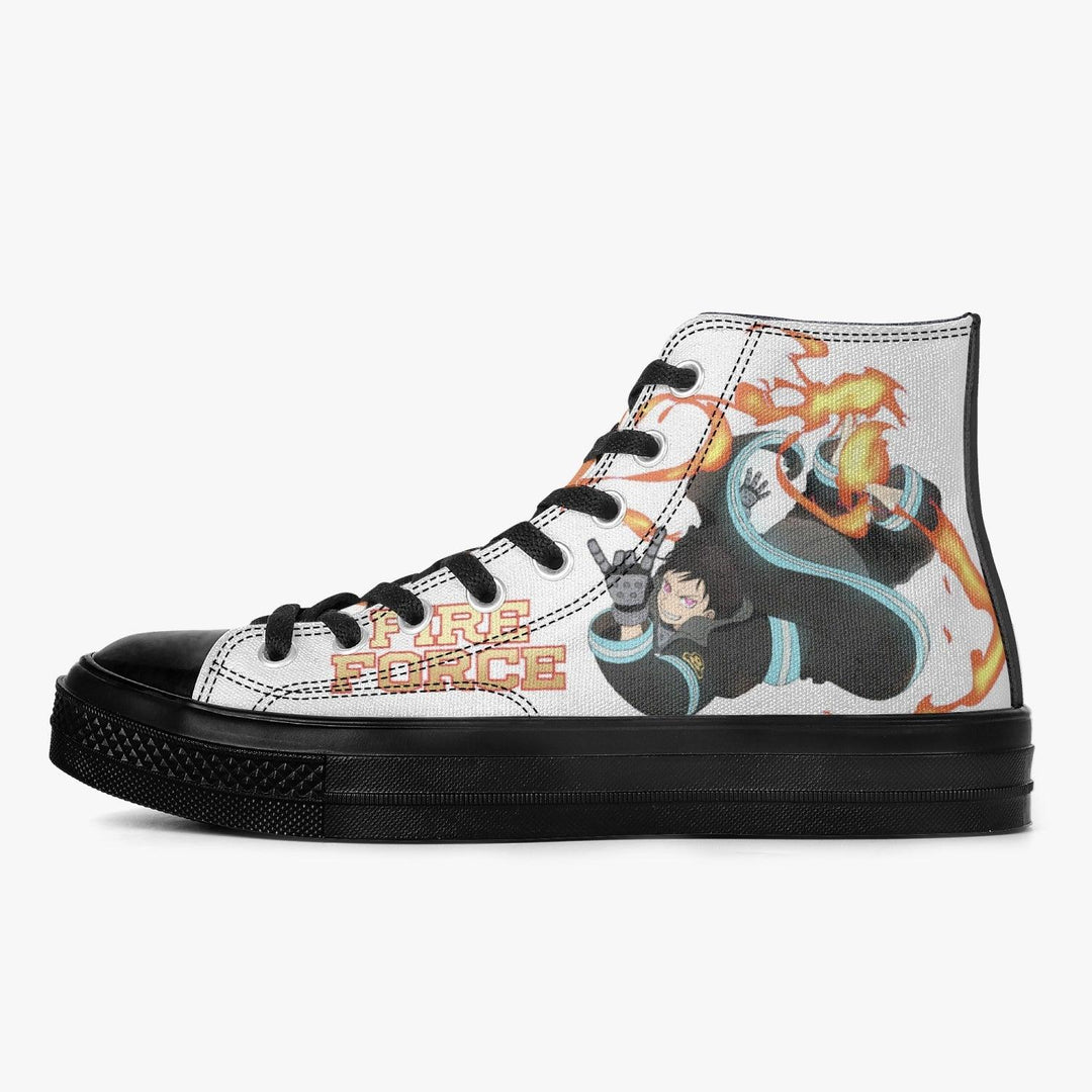 Fire Force Shinra A-Star High Anime Shoes _ Fire Force _ Ayuko