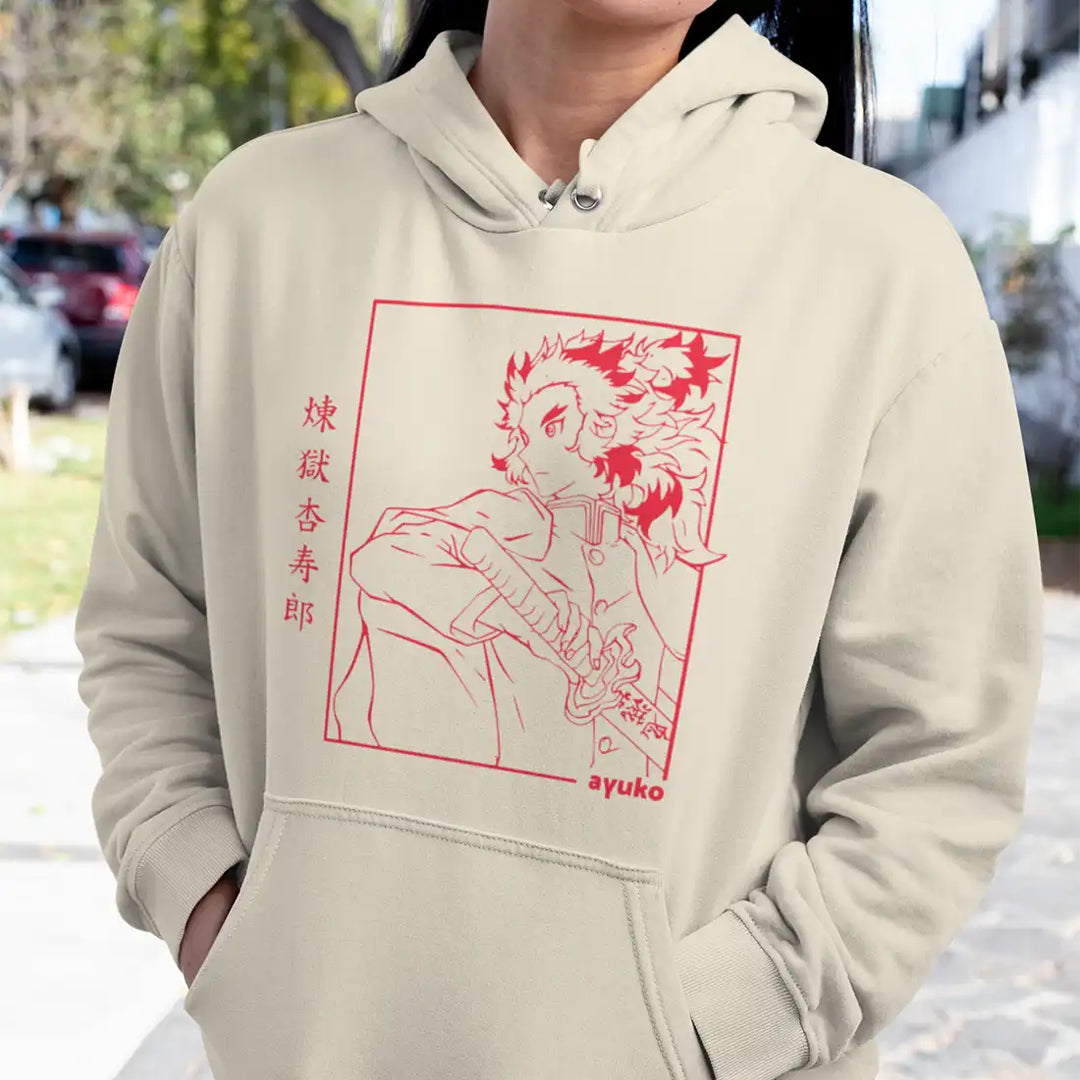 Demon Slayer Rengoku Kyōjurō Hoodie