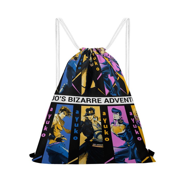 JoJo's Bizarre Adventure Anime Drawstring Bag