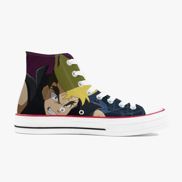 Tengen Toppa Gurren Lagann Kittan A-Star High White Anime Shoes _ Tengen Toppa Gurren Lagann _ Ayuko