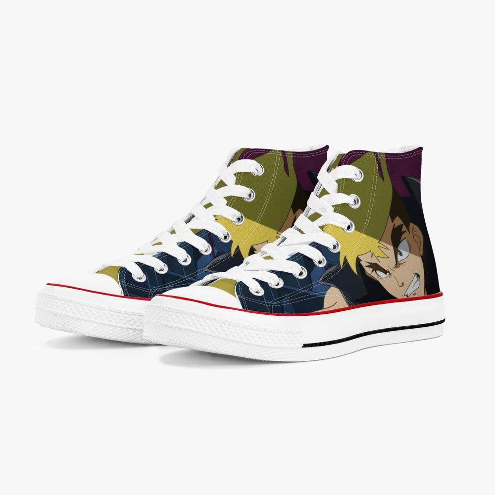 Tengen Toppa Gurren Lagann Kittan A-Star High White Anime Shoes _ Tengen Toppa Gurren Lagann _ Ayuko