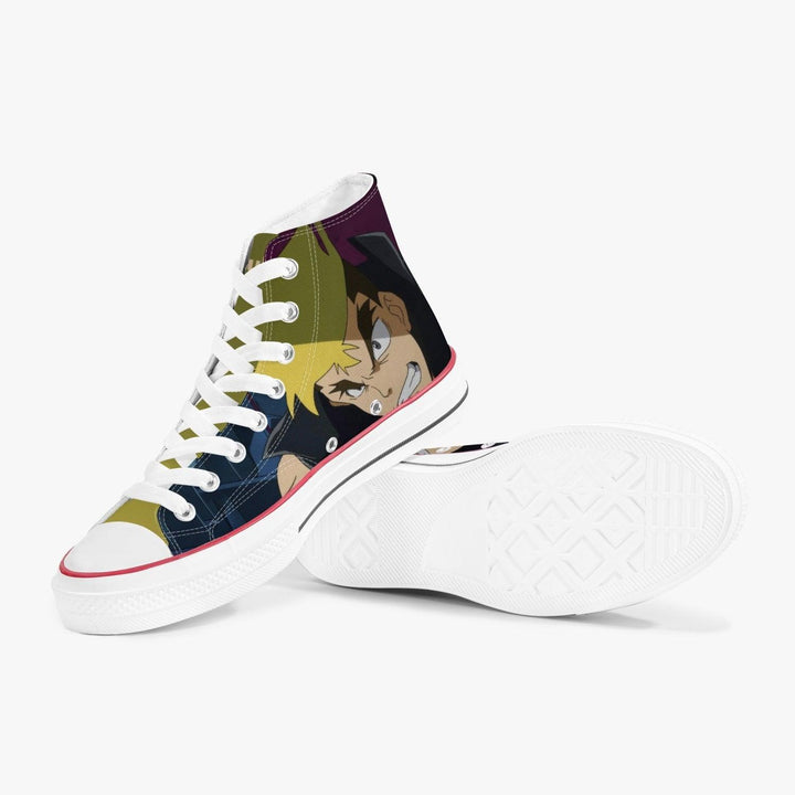 Tengen Toppa Gurren Lagann Kittan A-Star High White Anime Shoes _ Tengen Toppa Gurren Lagann _ Ayuko