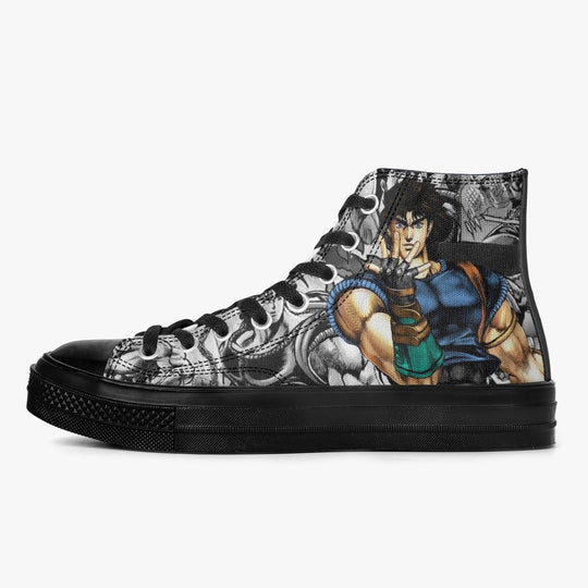 JoJo's Bizarre Adventure Jonathan Joestar A-Star High Anime Shoes _ JoJo's Bizarre Adventure _ Ayuko