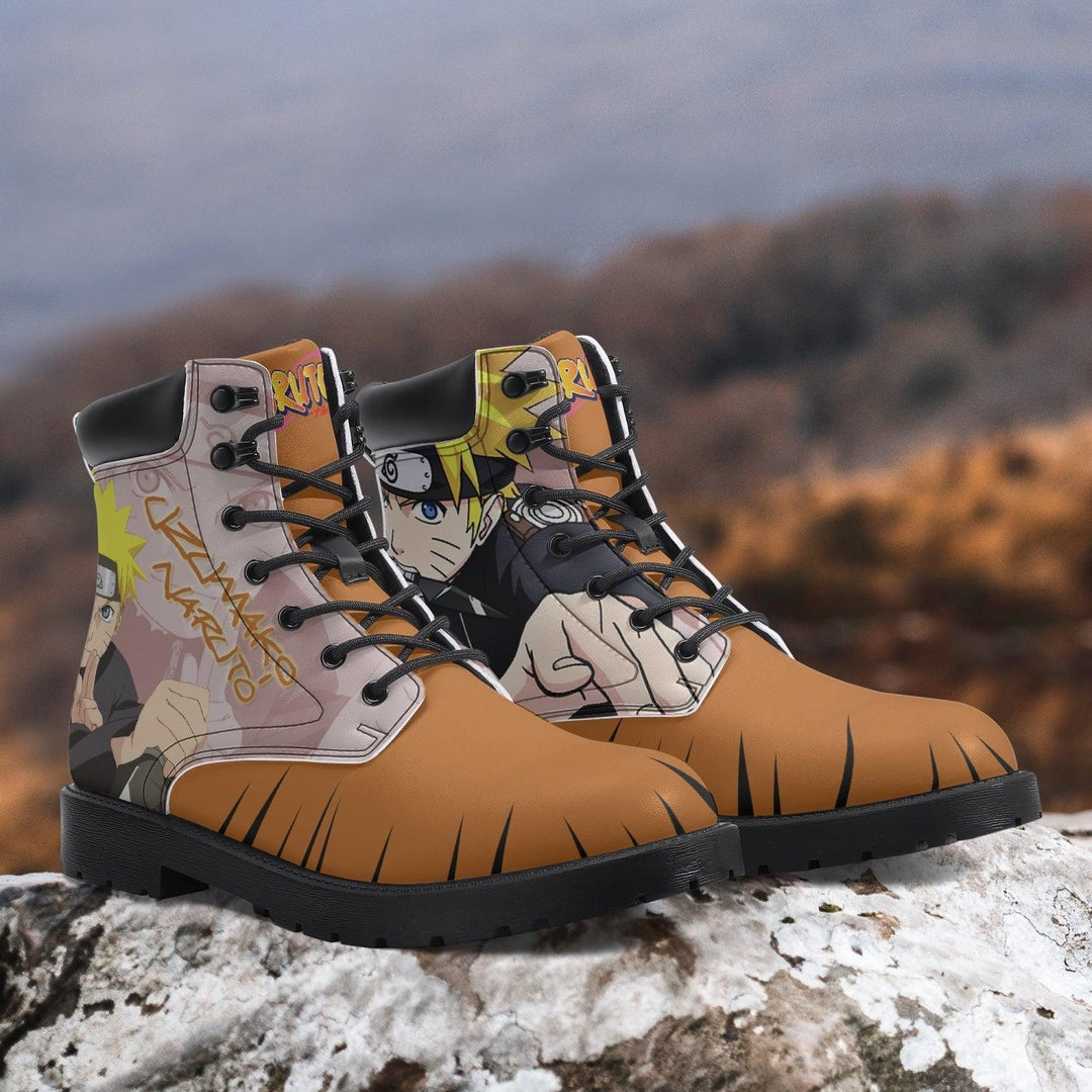 Naruto Shippuden Naruto Uzumaki All-Season Anime Boots _ Naruto _ Ayuko