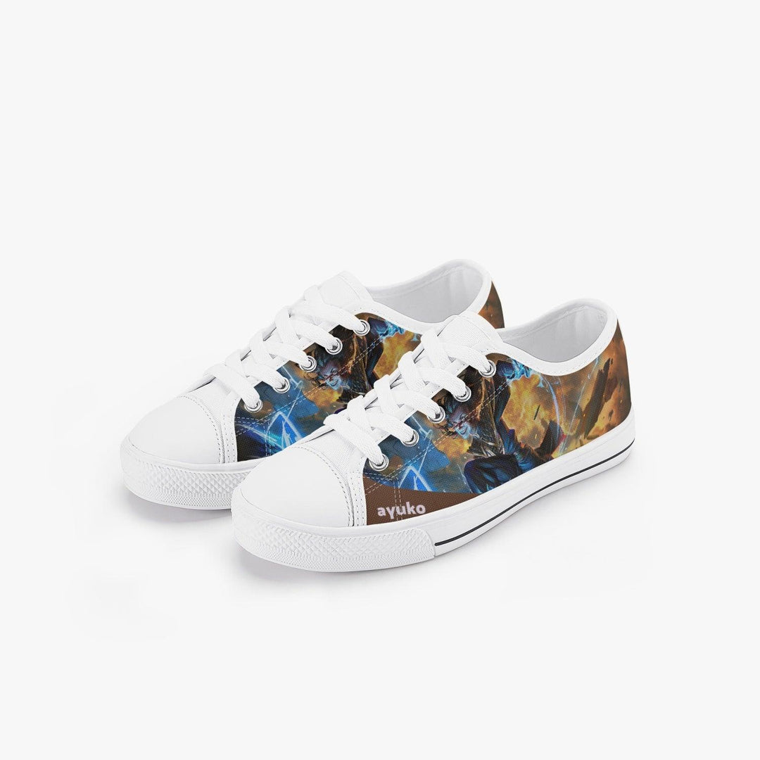 Avatar The Last Airbender Azula Kids A-Star Low Anime Shoes _ Avatar The Last Airbender _ Ayuko