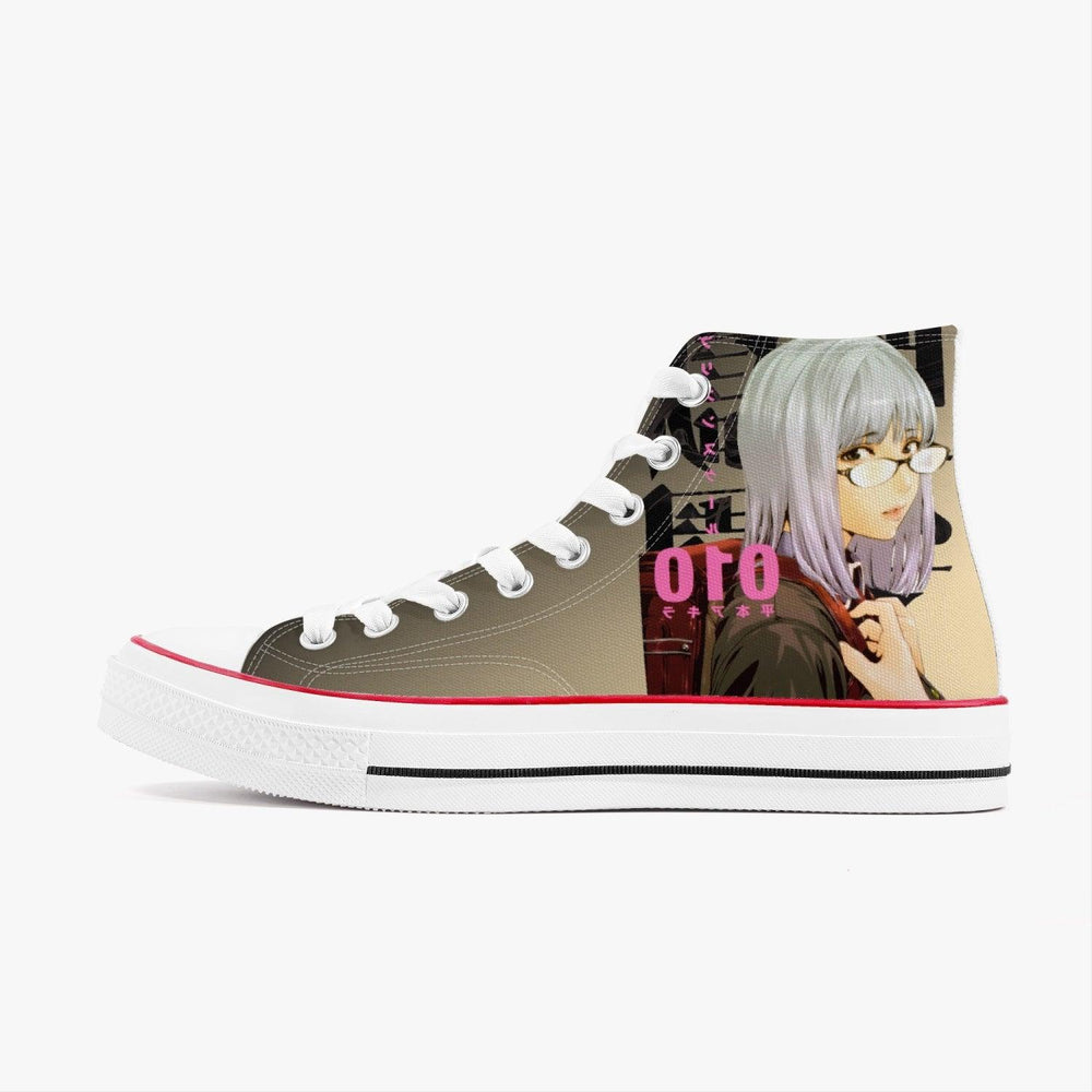 Prison School Meiko Shiraki & Hana Midorikawa A-Star High White Anime Shoes _ Prison School _ Ayuko