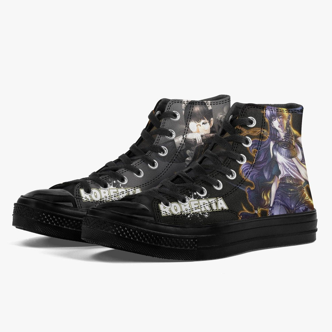 Black Lagoon Roberta A-Star High Anime Shoes _ Black Lagoon _ Ayuko