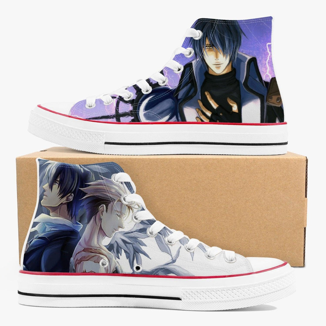 Trigun Legato Bluesummers A-Star High White Anime Shoes _ Trigun _ Ayuko