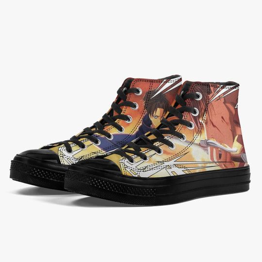 Attack On Titan Levi Ackerman A-Star High Anime Shoes _ Attack On Titan _ Ayuko