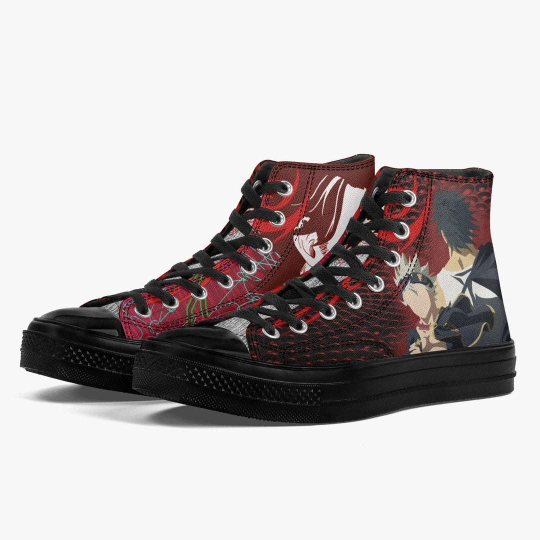 Black Clover Yami Sukehiro A-Star High Anime Shoes _ Black Clover _ Ayuko