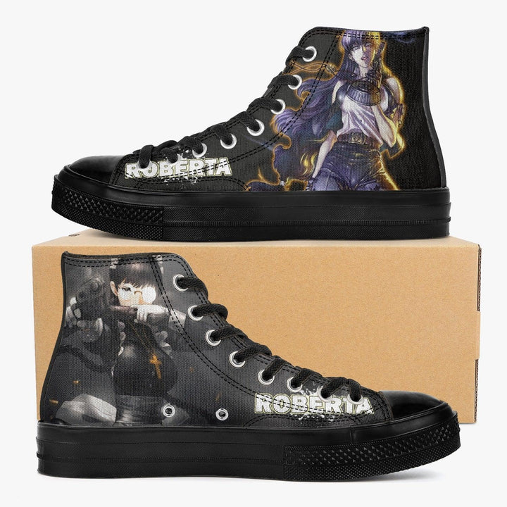 Black Lagoon Roberta A-Star High Anime Shoes _ Black Lagoon _ Ayuko