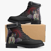 Thumbnail for Death Note Light & Ryuk All Season Boots Anime Shoes _ Death Note _ Ayuko