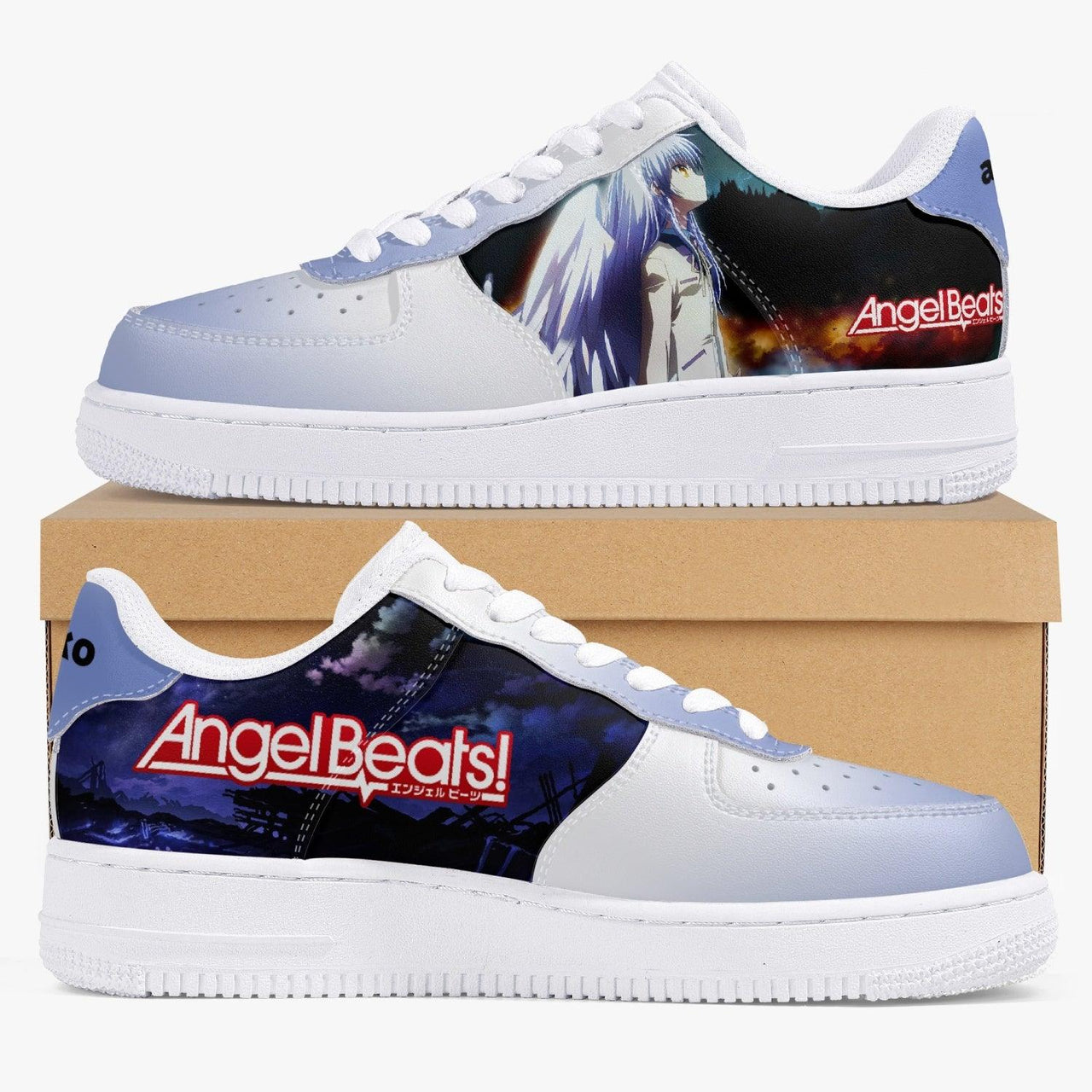 Angel Beats Kanade Air F1 Anime Shoes _ Angel Beats _ Ayuko