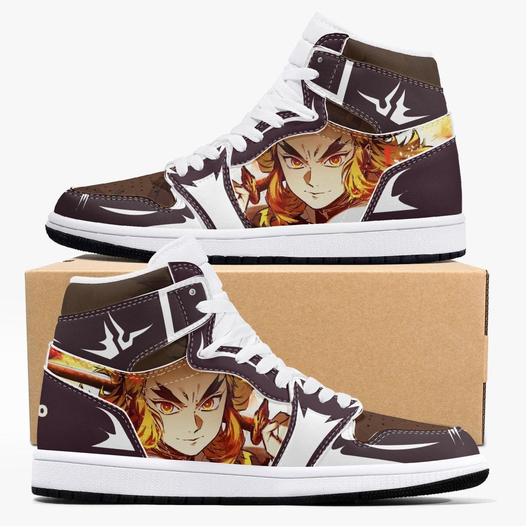 Demon Slayer Kyojuro Rengoku JD1 Mid Anime Shoes _ Demon Slayer _ Ayuko