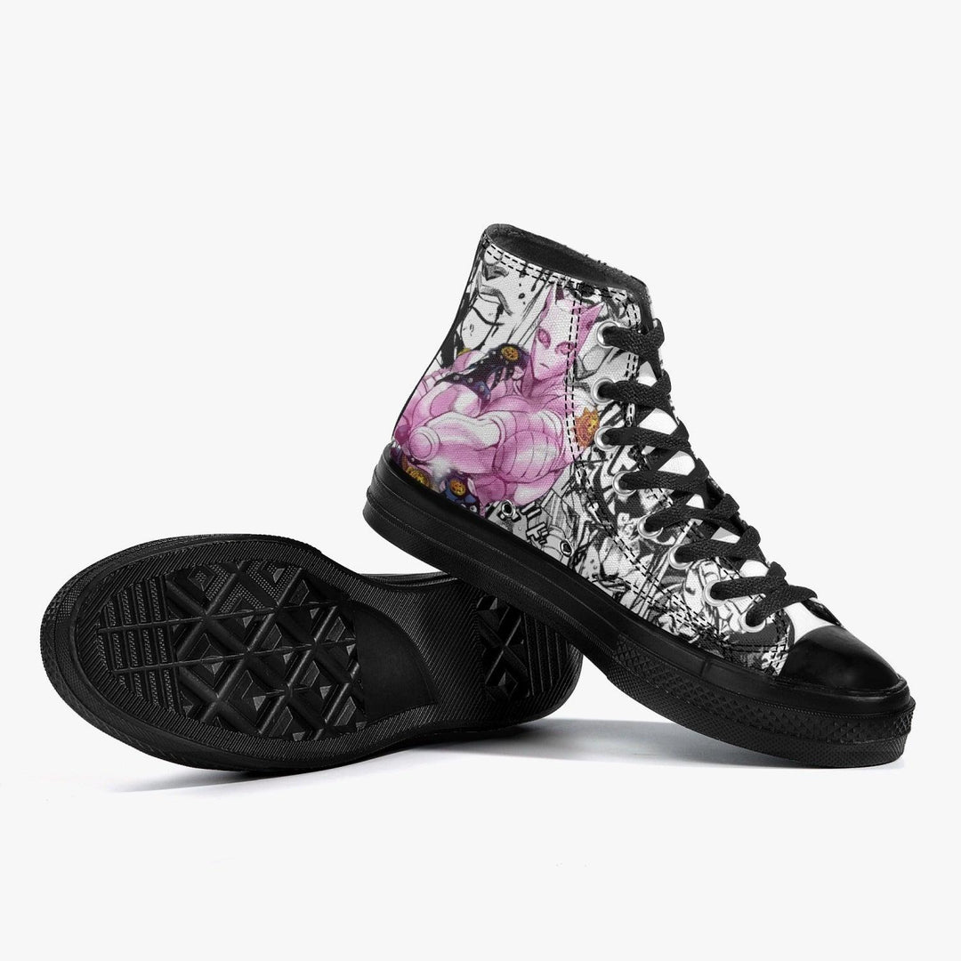 JoJo's Bizarre Adventure Kira Killer Queen A-Star High Anime Shoes _ JoJo's Bizarre Adventure _ Ayuko