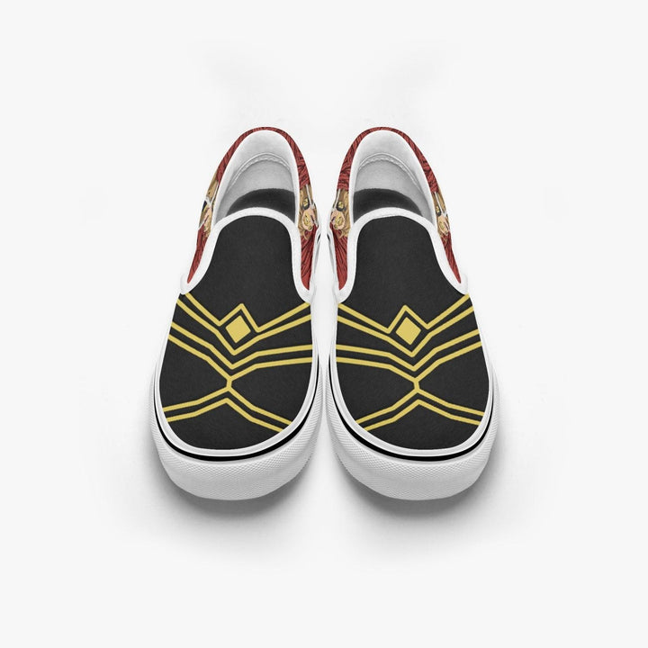 My Hero Academia Hawks Slip Ons Anime Shoes _ My Hero Academia _ Ayuko