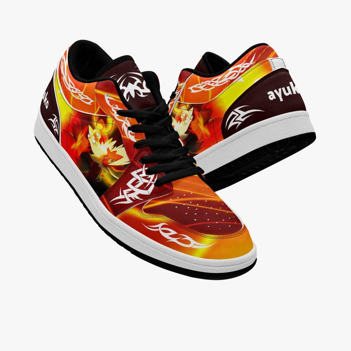 Pokemon Blaziken JD1 Low Anime Shoes _ Pokemon _ Ayuko