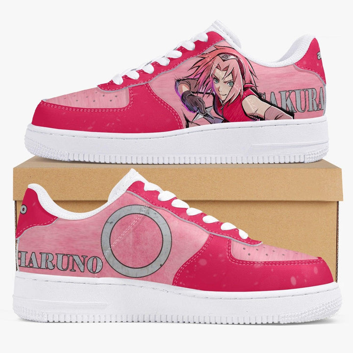 Naruto Shippuden Sakura AF1 Anime Shoes _ Naruto _ Ayuko