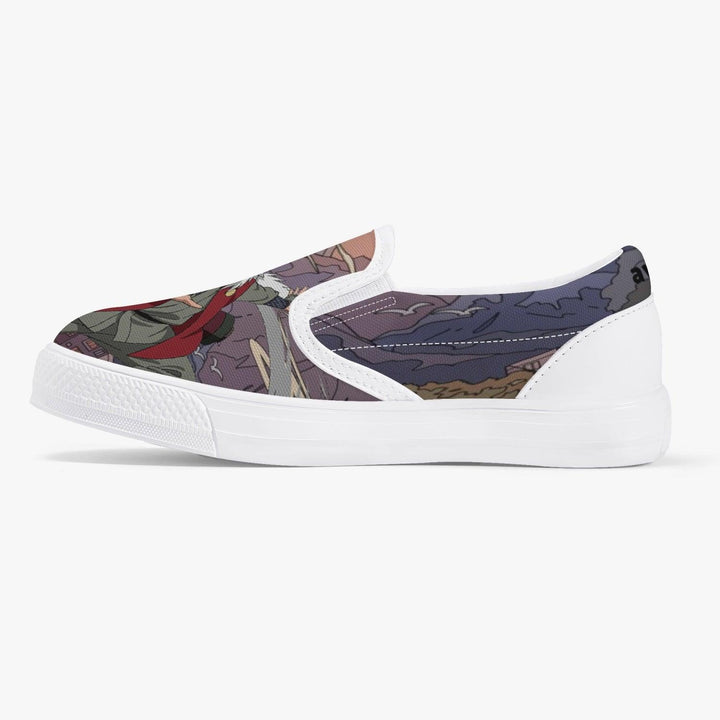 Naruto Shippuden Jiraiya Kids Slipons Anime Shoes _ Naruto _ Ayuko