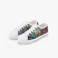Thumbnail for One Punch Man Saitama Kids A-Star Low Anime Shoes _ One Punch Man _ Ayuko