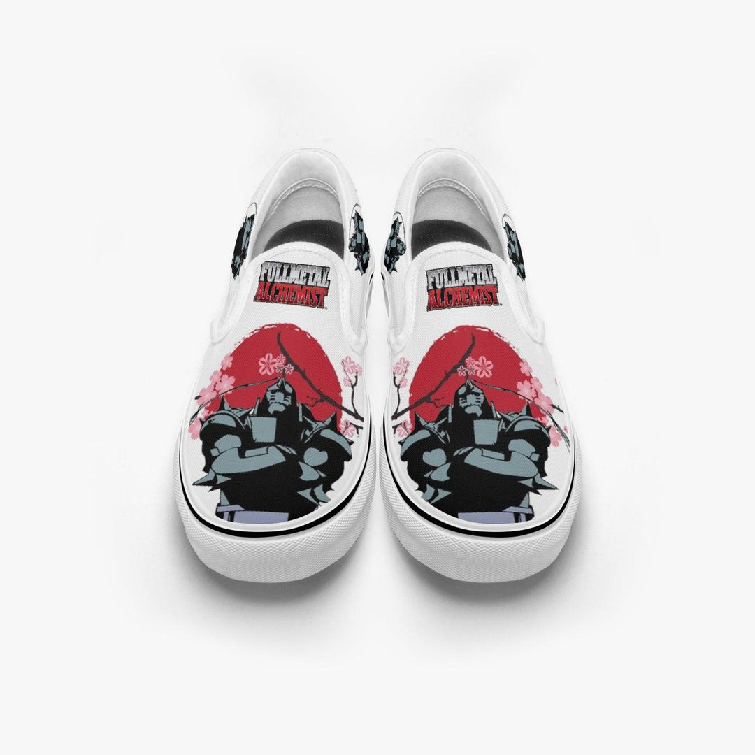 Fullmetal Alchemist Alphonse Slip Ons Anime Shoes _ Fullmetal Alchemist _ Ayuko