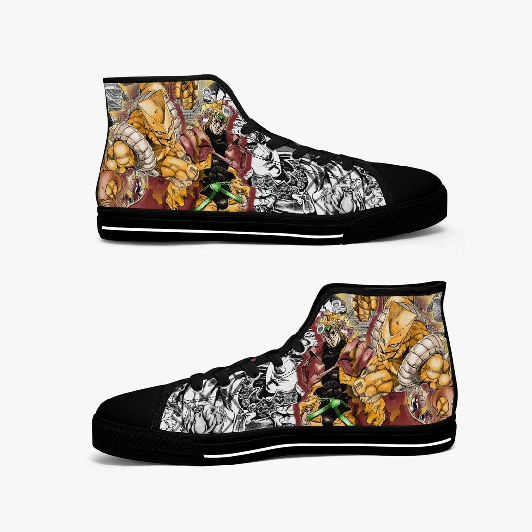 JoJo's Bizarre Adventure Dio Brando A-Star Mid Anime Shoes _ JoJo's Bizarre Adventure _ Ayuko