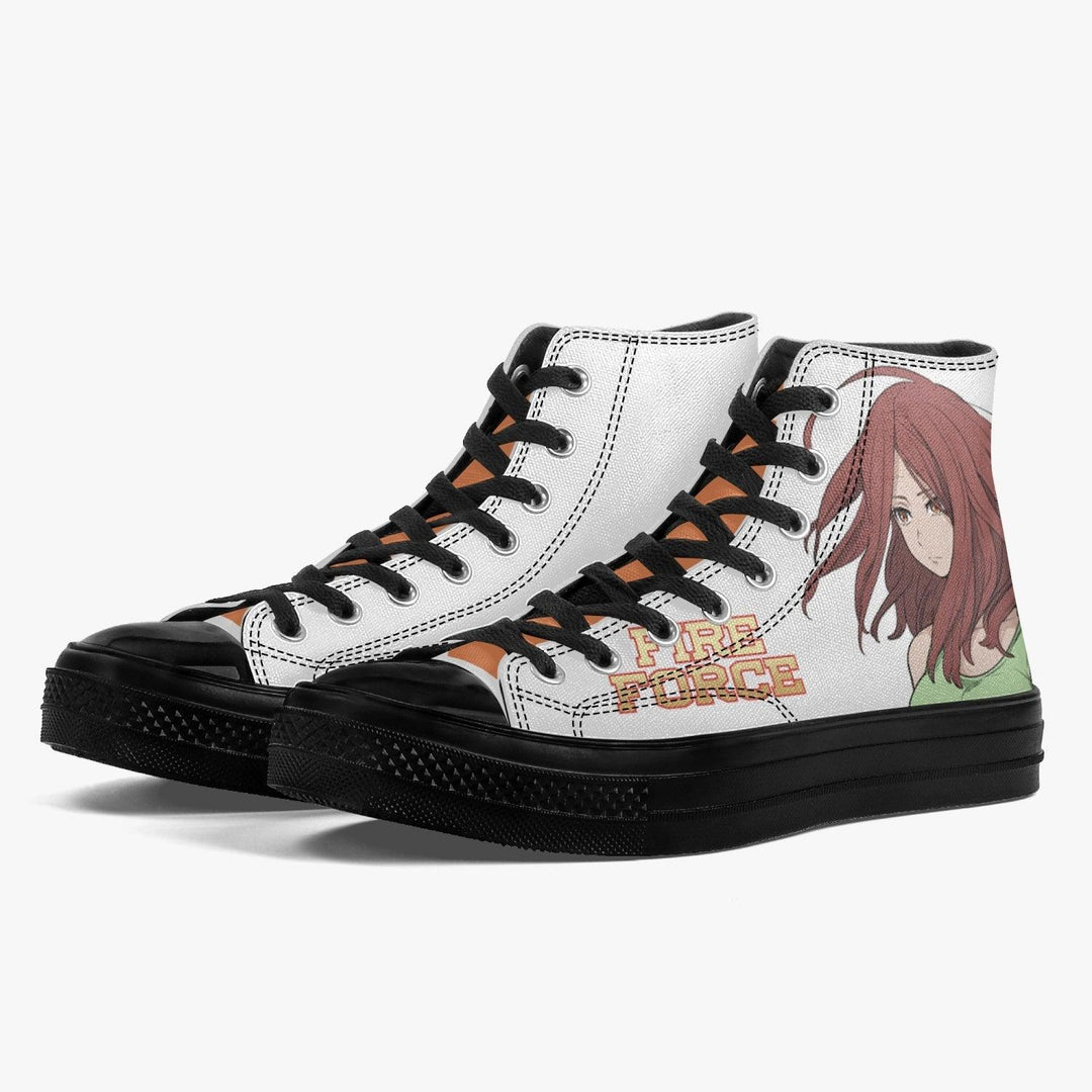 Fire Force Lisa A-Star High Anime Shoes _ Fire Force _ Ayuko