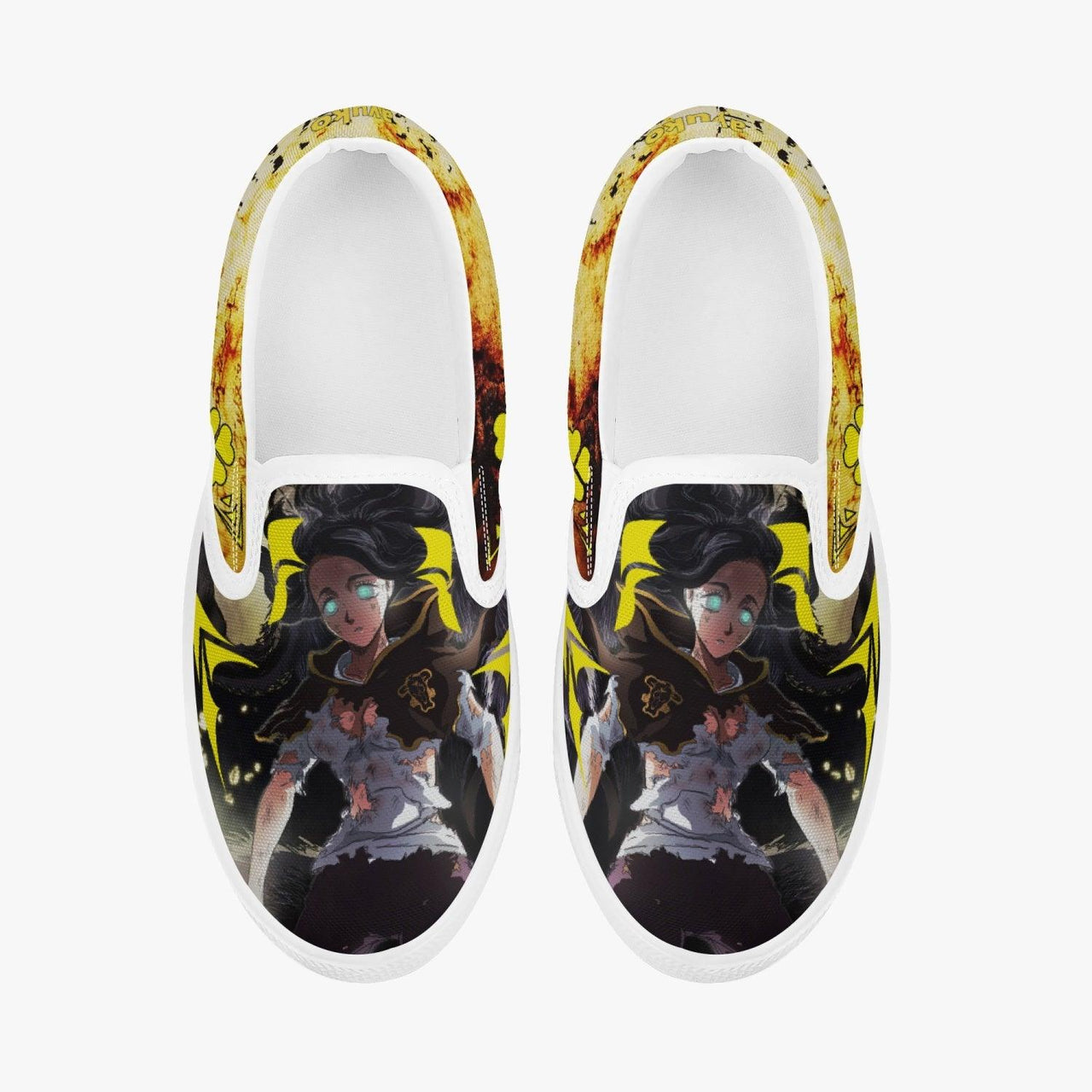 Black Clover Charmy Pappitson Kids Slip Ons Anime Shoes _ Black Clover _ Ayuko