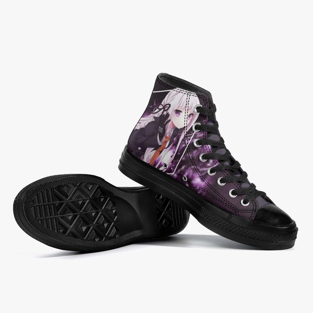 Danganronpa Kyoko Kirigiri A-Star High Anime Shoes _ Danganronpa _ Ayuko