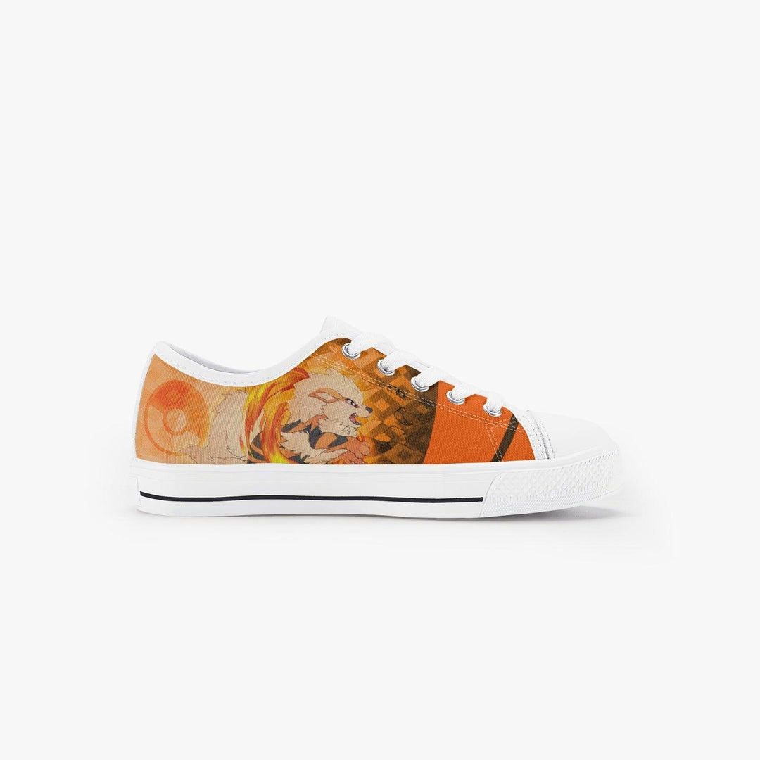 Pokemon Arcanine Kids A-Star Low Anime Shoes _ Pokemon _ Ayuko