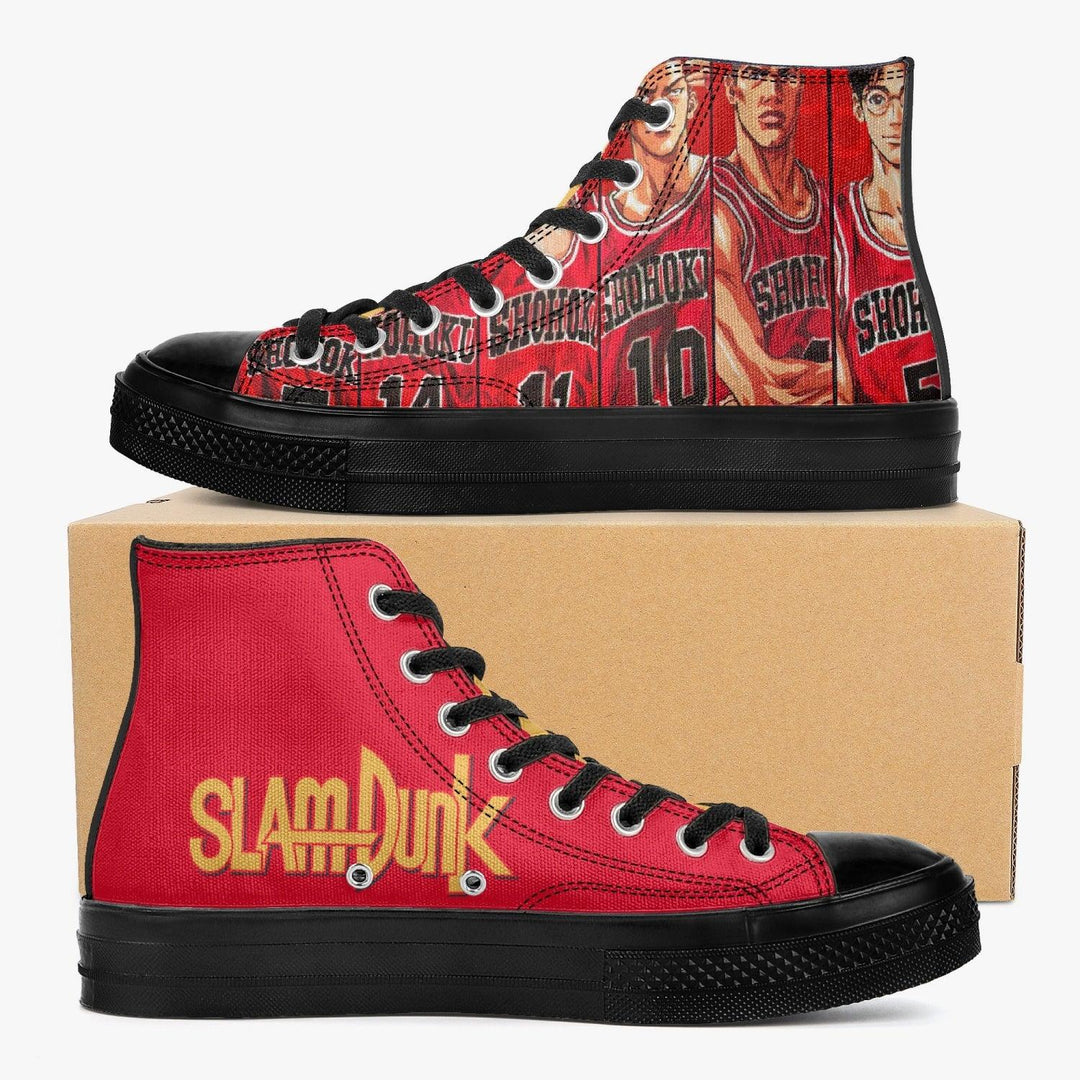 Slam Dunk A-Star High Black Anime Shoes _ Slam Dunk _ Ayuko