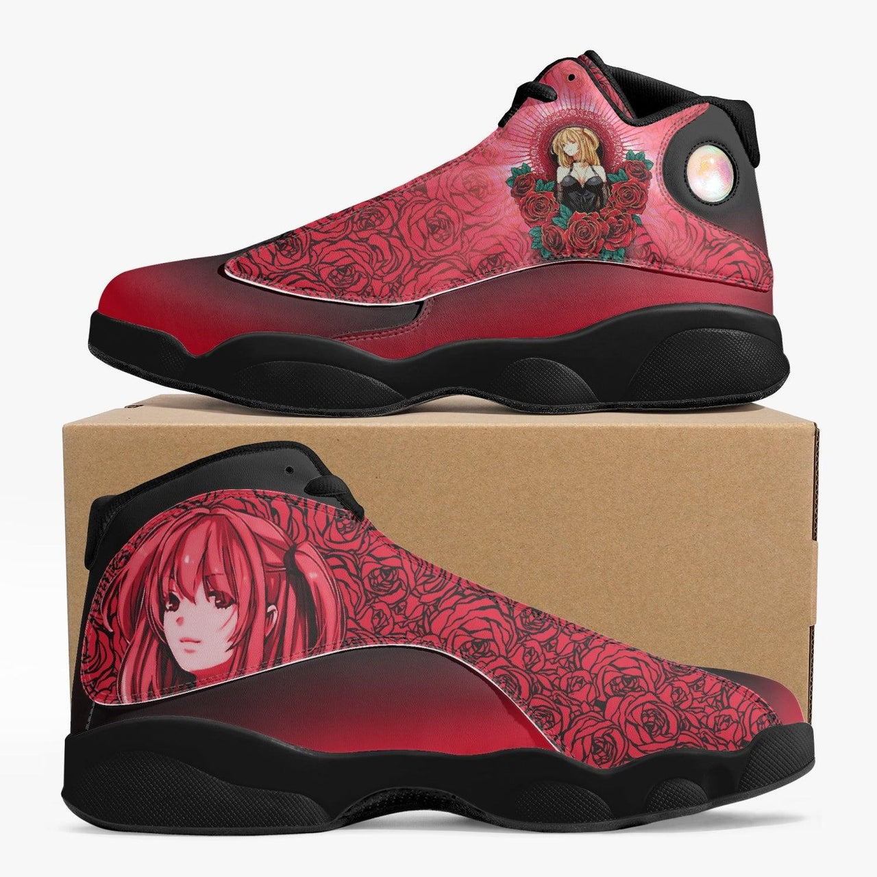 Death Note Misa Red Roses JD13 Anime Shoes _ Death Note _ Ayuko
