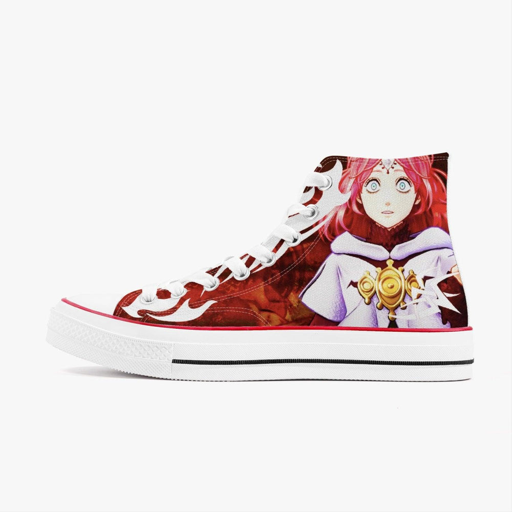 Black Clover Fana A-Star High White Anime Shoes _ Black Clover _ Ayuko