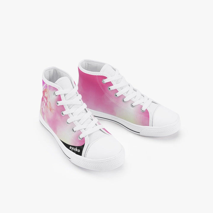 Sword Art Online Asuna Kids A-Star High Anime Shoes _ Sword Art Online _ Ayuko