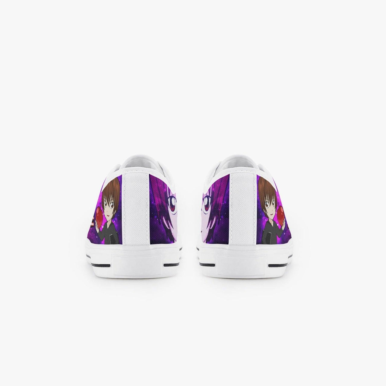 Death Note Purple Kids A-Star Low Anime Shoes _ Death Note _ Ayuko
