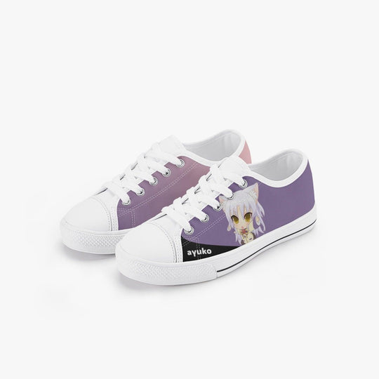 Angel Beats Kanade Kids A-Star Low Anime Shoes _ Angel Beats _ Ayuko