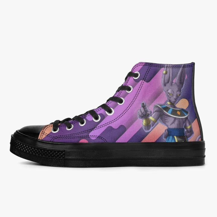 Dragon Ball Z Beerus A-Star High Anime Shoes _ Dragon Ball Z _ Ayuko