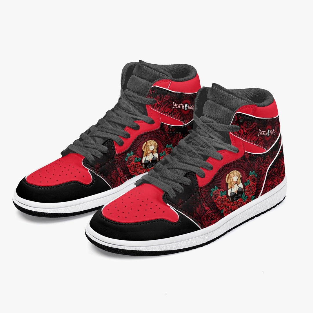 Death Note Misa Red JD1 Mid Anime Shoes _ Death Note _ Ayuko