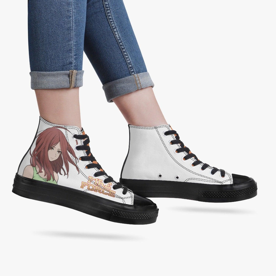 Fire Force Lisa A-Star High Anime Shoes _ Fire Force _ Ayuko