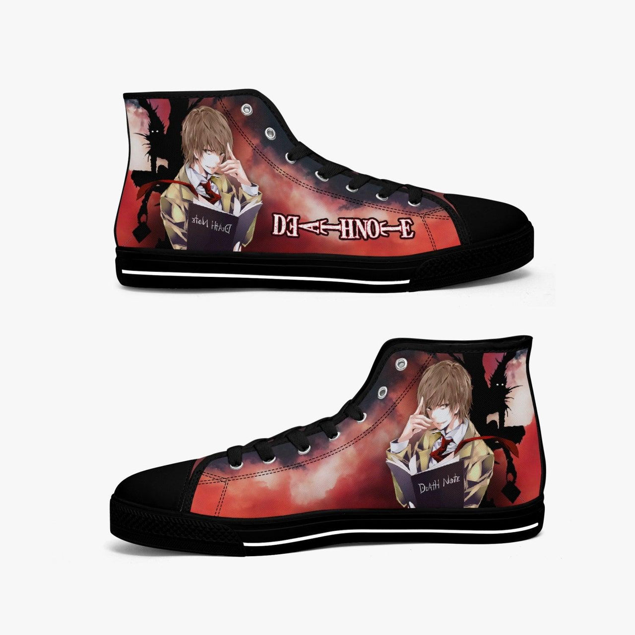 Death Note Kira A-Star Mid Anime Shoes _ Death Note _ Ayuko