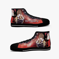 Thumbnail for Death Note Kira A-Star Mid Anime Shoes _ Death Note _ Ayuko