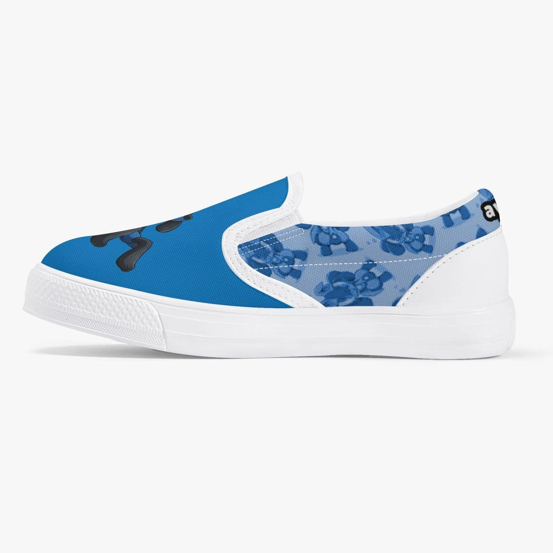 Pokemon Riolu Kids Slip Ons Anime Shoes _ Pokemon _ Ayuko