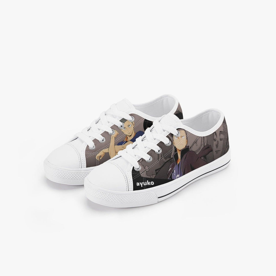 Haikyuu Ryunosuke Tanaka Kids A-Star Low Anime Shoes _ Haikyuu _ Ayuko