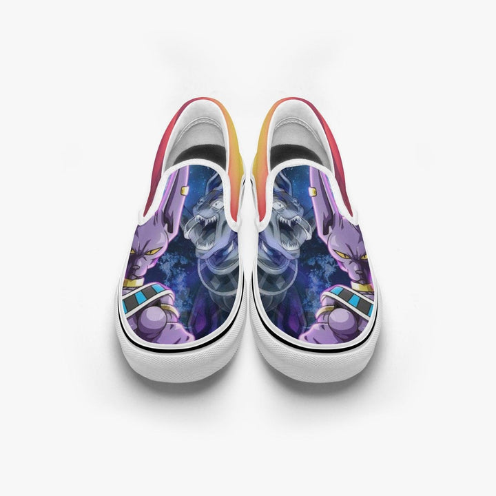 Dragon Ball Z Beerus Slip Ons Anime Shoes _ Dragon Ball Z _ Ayuko