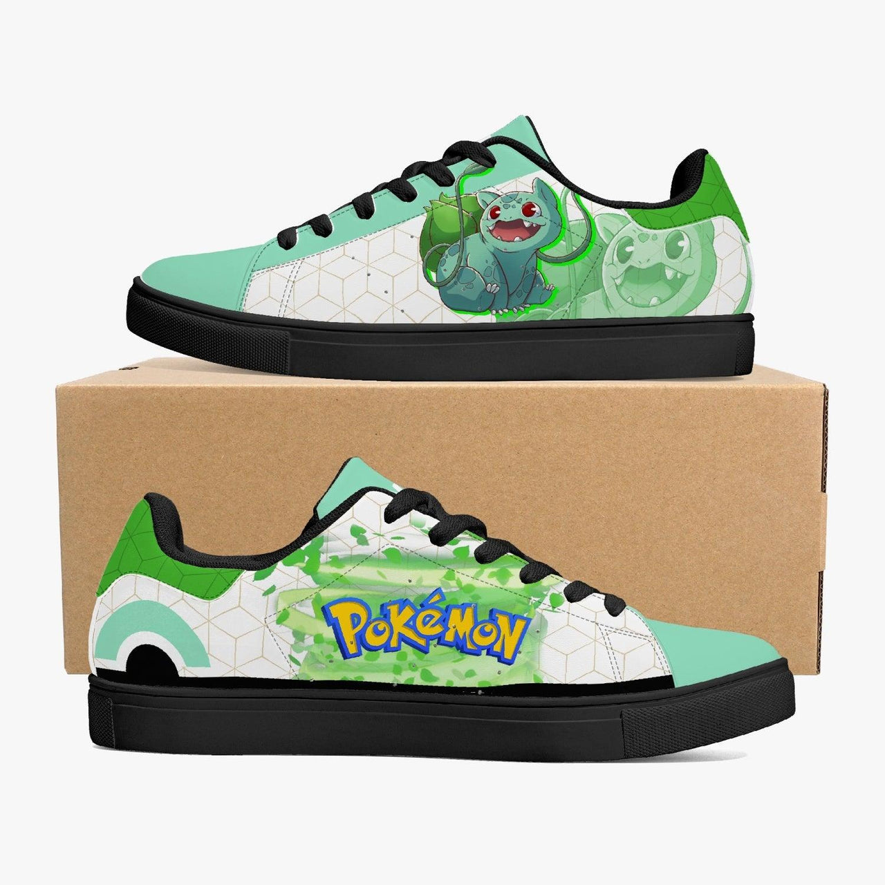 Pokemon Bulbasaur Skate Anime Shoes _ Pokemon _ Ayuko