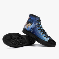 Thumbnail for Death Note 'L' Blue A-Star High Anime Shoes _ Death Note _ Ayuko