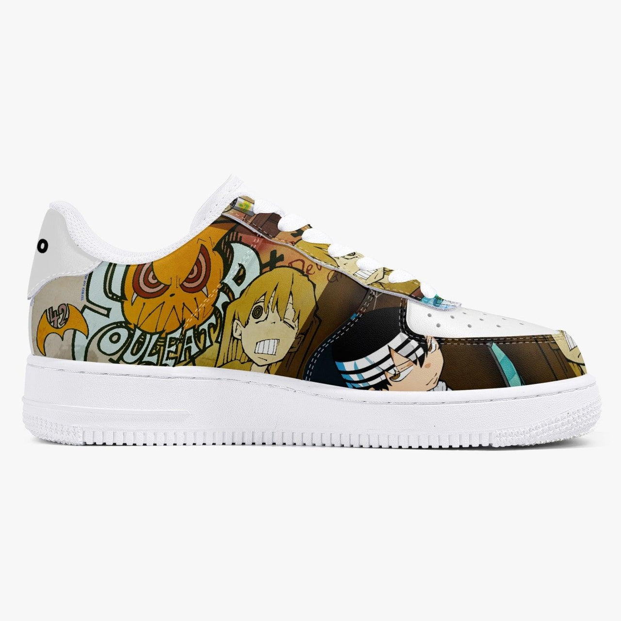 Soul Eater Death the Kid AF1 Anime Shoes _ Soul Eater _ Ayuko