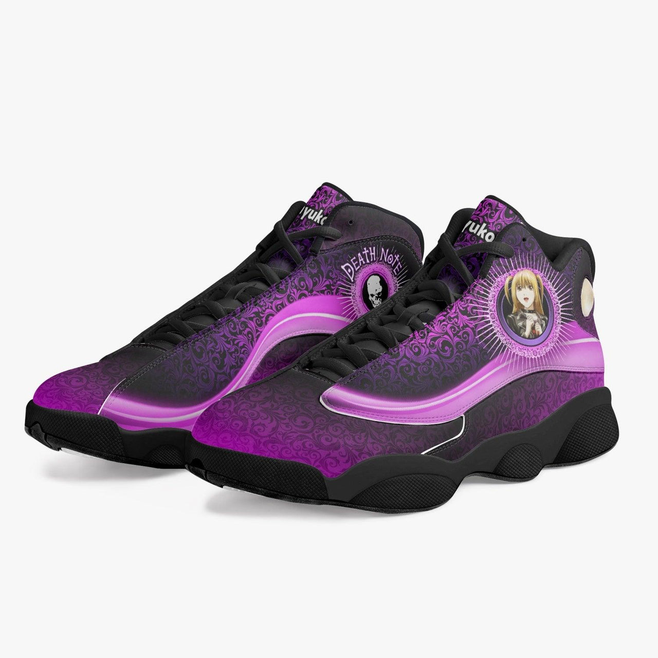 Death Note Misa Purple Roses JD13 Anime Shoes _ Death Note _ Ayuko