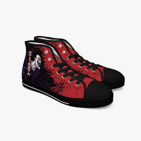 Thumbnail for Death Note Ryuk Red Black A-Star Mid Anime Shoes _ Death Note _ Ayuko