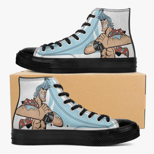 One Piece Franky A-Star High Anime Shoes _ One Piece _ Ayuko